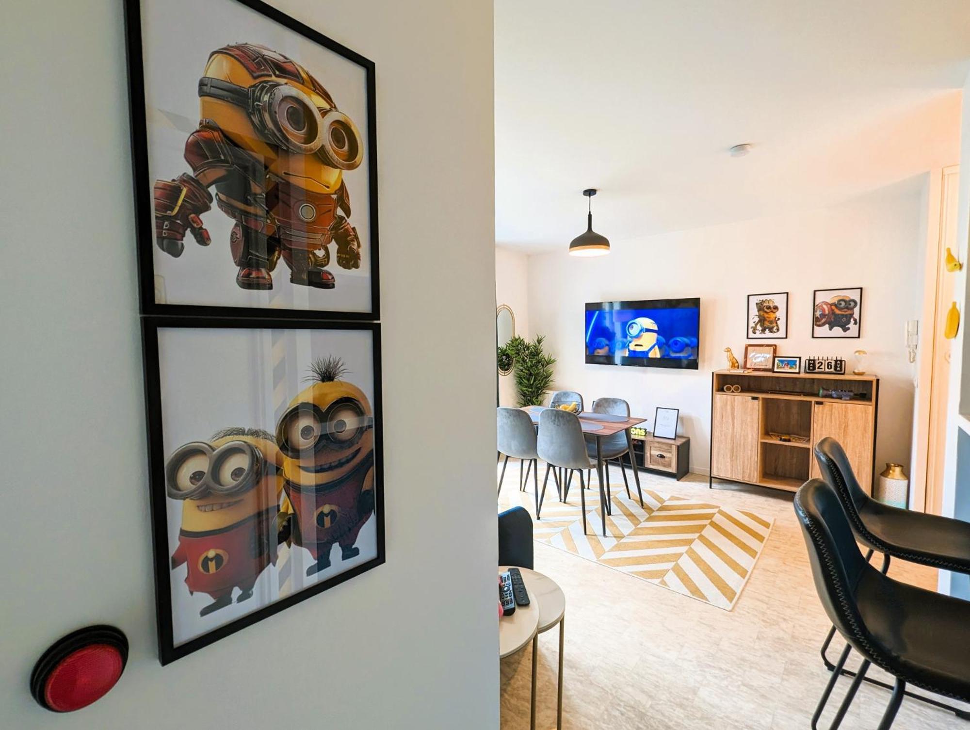 Le Repaire Des Minions - 10' Disney - Familial Bailly-Romainvilliers Exterior photo