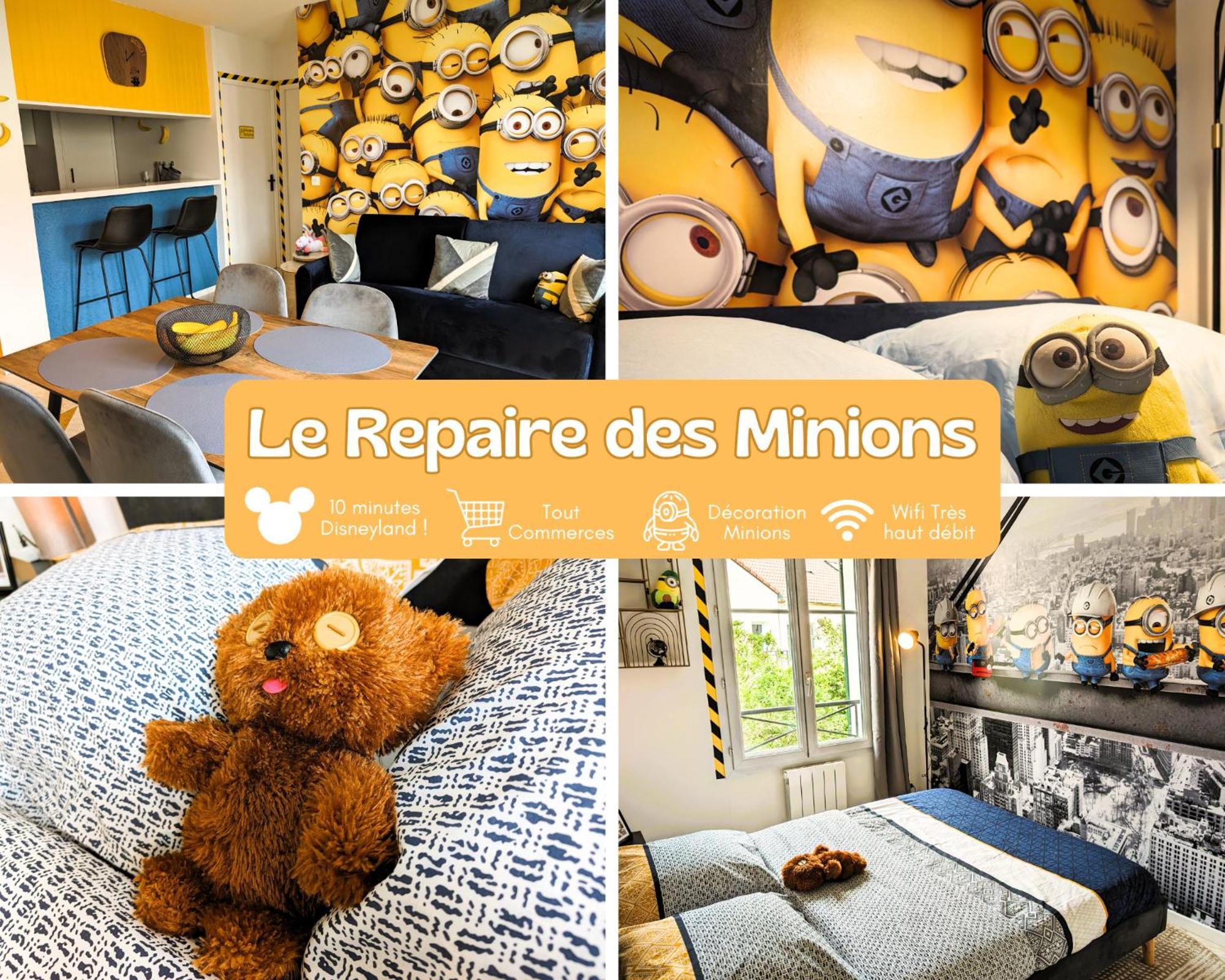 Le Repaire Des Minions - 10' Disney - Familial Bailly-Romainvilliers Exterior photo